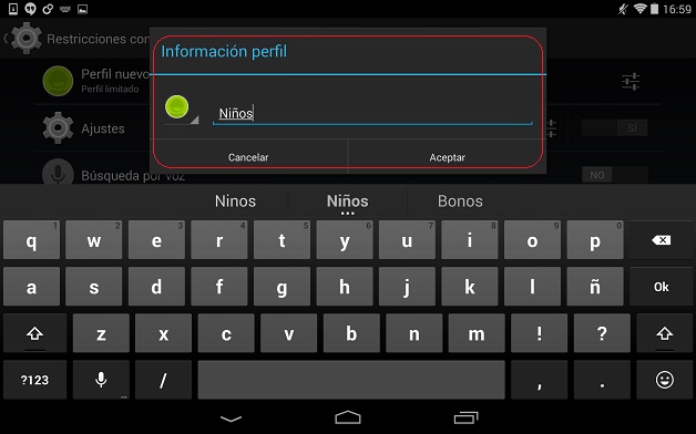 Control Parental Android