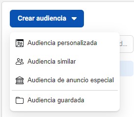 Tipos de públicos en Facebook Ads