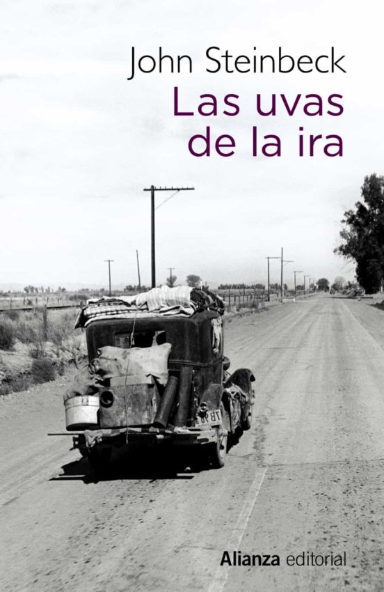 Libro Las uvas de la ira de John Steinbeck