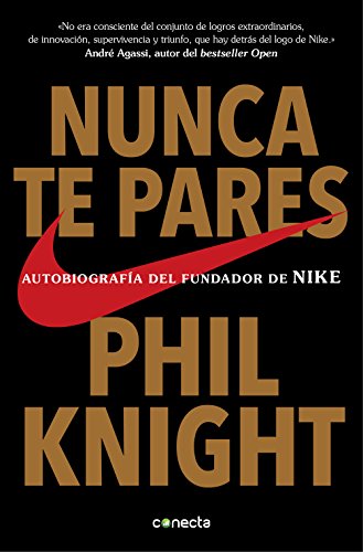 portada Nunca te pares de Phil Knight