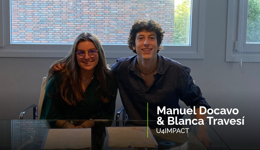 Manuel Docavo y Blanca Travesí de U4IMPACT