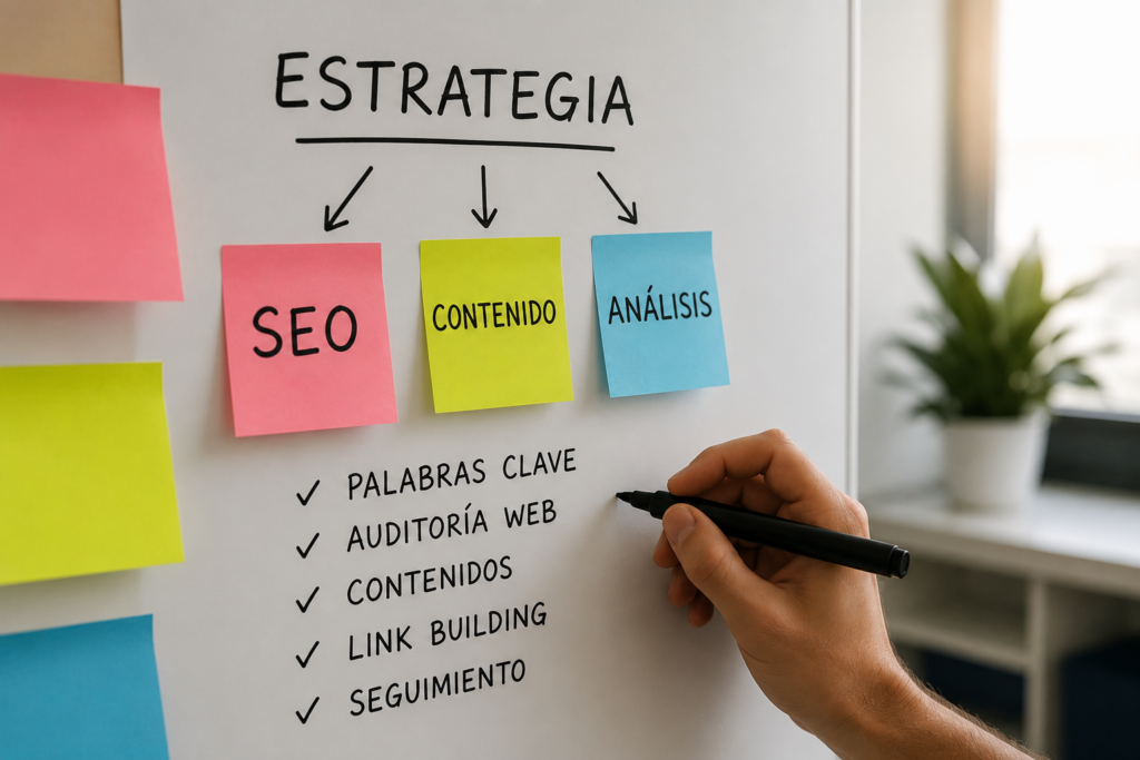 estrategia seo tras lanzamiento web